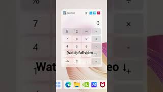 Windows 13 Calculator #2ksoon #windows #windowsppt #concept