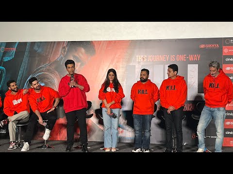 Kill Movie Trailer Launch Event