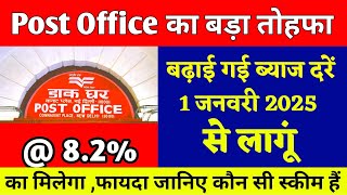 post office latest interest rate jan 2025 | 2025 ki new jankari
