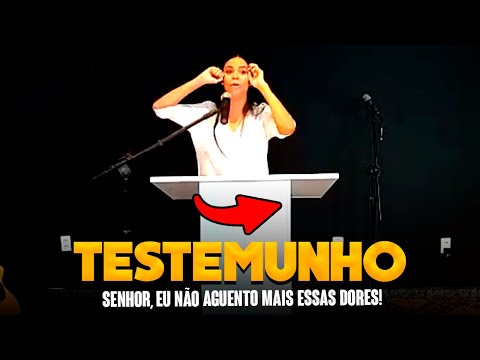 TESTEMUNHO EVANGÉLICO FORTE E EMOCIONANTE #16 SENHOR, EU NÃO AGUENTA MAIS ESSAS DORES!