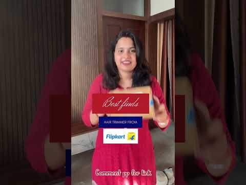 अनचाहे बालों को हटाये मात्र 2 मिनट में || Best finds trimmer from flipkart.