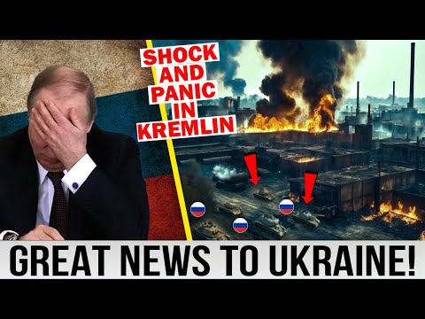 Dramatic Moment for Russia! One of Russia's largest plants engulfed in flames! Kremlin in Shock!