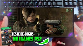 IGAMES PS2: O Emulador de PS2 BRASILEIRO Para ANDROID ▶  Testando JOGOS Antes do Lançamento