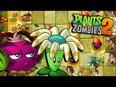 JUGANDO CON PLANTAS OLVIDADAS - Plants vs. Zombies 2