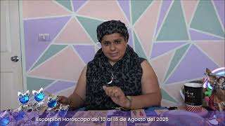 Escorpión Horóscopo del 10 al 16 de Agosto del 2025