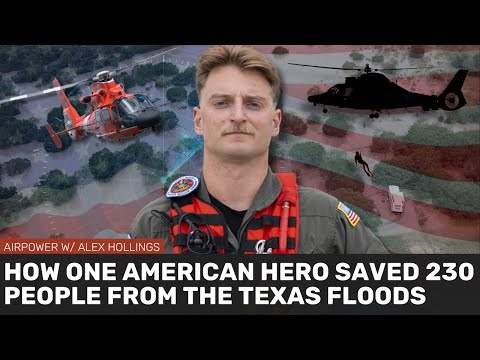 How ONE American hero saved 230 PEOPLE from the Texas floods