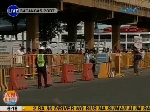 Mga Pasahero Sa Batangas Port Unti Unti Nang Dumarami Videos Gma