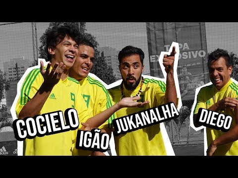 SUPER DESAFIO SELEÇÃO DA QUEBRADA (COCIELO, IGÃO E DIEGO FREESTYLE)
