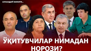 САРИОСИЁ ТУМАНИ 69-МАКТАБ ДИРЕКТОРДАН ЎҚИТУВЧИЛАР НЕГА НОРОЗИ ҲАЛҚ ТАЬЛИМ ВАЗИРЛИГИДАН ИЗОХ КУТАМИЗ