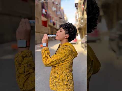 الحلوي اللذيذة شوفو الولد عمل اي 😱🙂