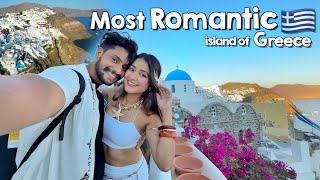 Our First Time in Most Romantic Island of Greece 😍 India to Greece Ep.1
