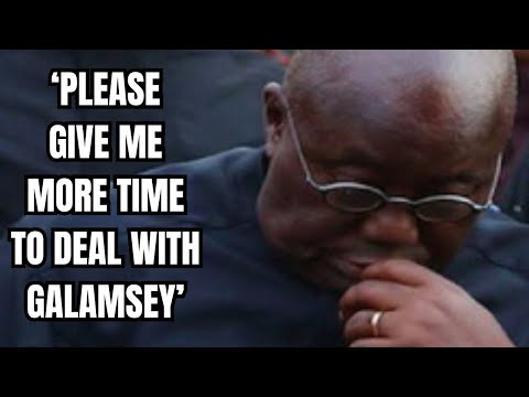 Akufo Addo BEGS organized labour to call off their STRIKE over Galamsey