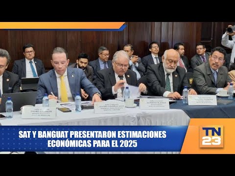 SAT y BANGUAT presentaron estimaciones económicas para el 2025