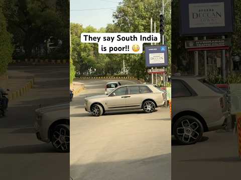 Is South India really poor? #lamborghini #rollsroyce