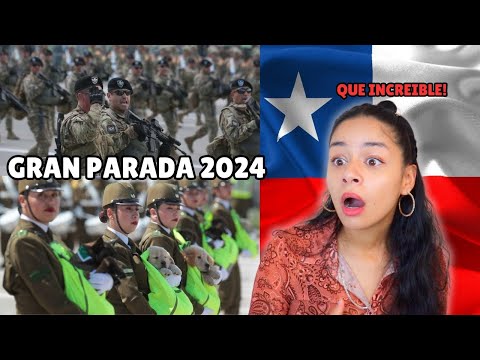 EXTRANJERA REACCIONA a PARADA MILITAR de CHILE 2024