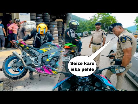 Sikkim Police Stopped our SuperBike 😡 Not again 😭 Fir kya hua Ride pe ??