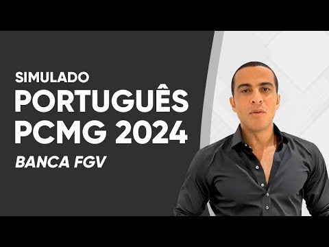 CONCURSO PCMG - PORTUGUÊS (FGV 2024)