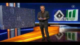 Edin Dzeko psuje (swears) na (on) ARD Sportschau