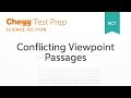 Navigating Conflicting Viewpoints in ACT Science