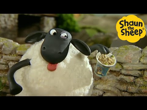 Shaun the Sheep 🐑 SNACKS!!!! - Cartoons for Kids 🐑 Full Episodes Compilation [1 hour]