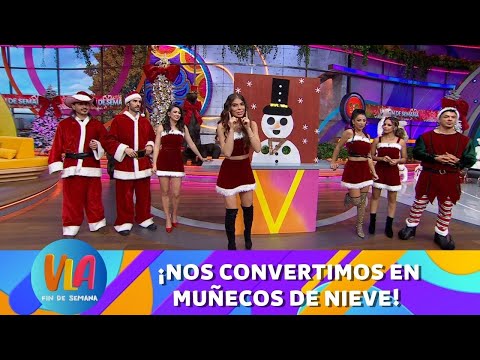 ¡Nos convertimos en muñecos de nieve! ☃️ | Programa 22 de diciembre 2024 PARTE 1 | VLA Fin de Semana