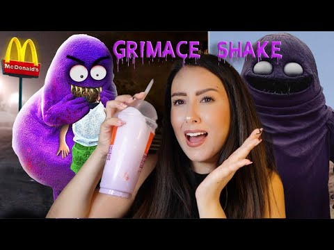 ASLA bu içeceği İÇMEYİN! 👿 EN KORKUNÇ Grimace SHAKE videoları!