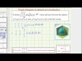 Integration in Spherical Coordinates