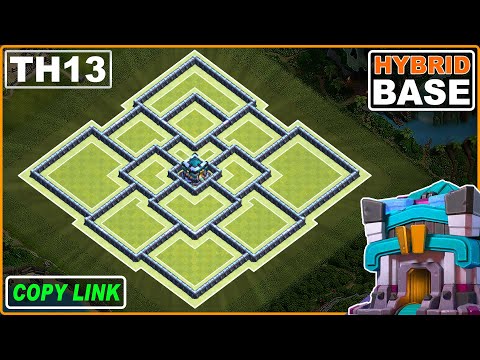 🏆 TH13 BASE THAT WORKS IN LEGEND LEAGUE! Anti-3 Star & Farming Loot Protection! 🔥