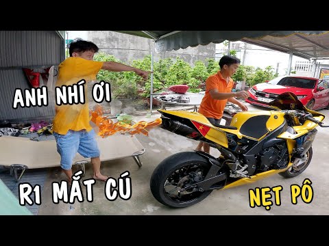 Thiện Red nẹt pô R1 Mắt Cú phá giất ngủ của Anh Nhí Betta và cái kết