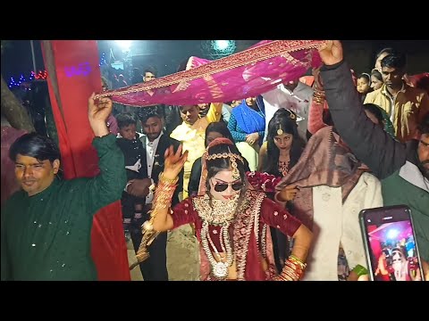 dulhan best entry super se bhi upar😱🥰🥳#wedding #thar