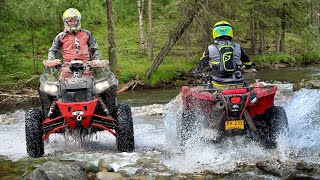 CONTINUAM TRASEUL 🌊🚀 *am facut SCHIMB de ATV-uri*