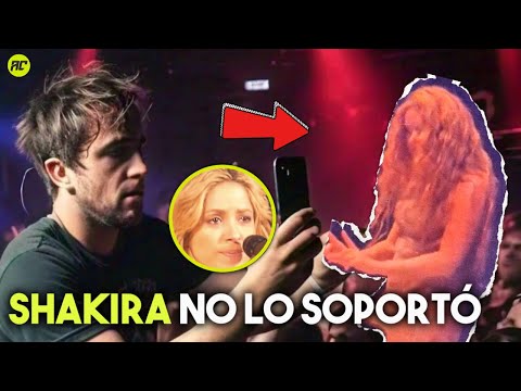 Este Fanatico Hizo Enfurecer a Shakira por Grabar Bajo de su Vestido.