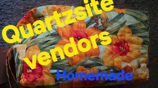 Specialty items that are homemade in Quartzsite. Bowl warmers, aprons, bags etc. Interview