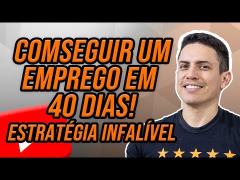 COMO CONSEGUIR UM EMPREGO RÁPIDO EM 2025