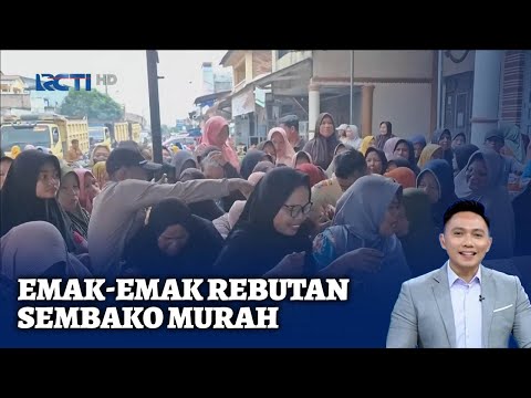 Bagaikan Lomba Lari, Emak-emak di Labuhan Batu Berburu Sembak Murah - SIS 12/12