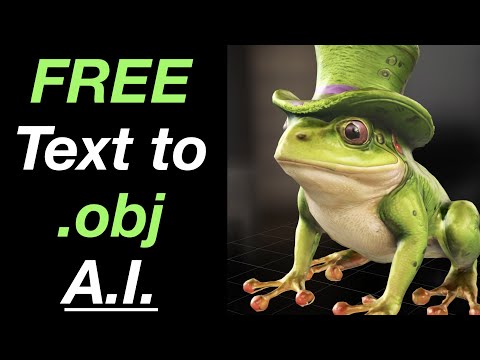 A.I. 3D Models Just Keep Getting Better! FREE GENERATOR!