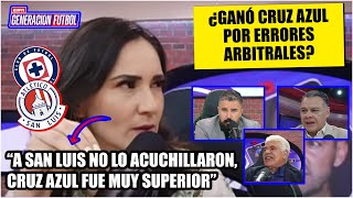 CRUZ AZUL termina siendo merecedor del triunfo, A PESAR DE LAS POLÉMICAS ARBITRALES | Generación F