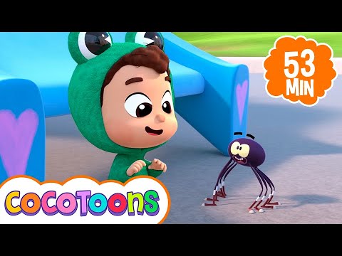 Incy Wincy Aranha 🕷️ e mais música infantil de Lea e Pop em português | Cocotoons Brasil