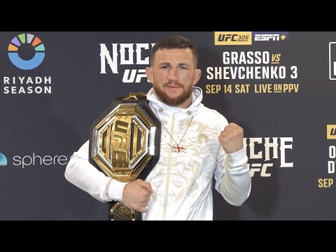 Merab Dvalishvili: "I'm Ready to Die for My COUNTRY" | UFC 306 Post-Fight Press Conference