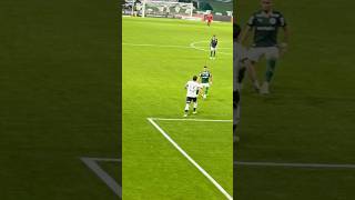 O passe de letra do Andreas… impressionante! #palmeiras #futebol