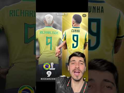 Numeração da seleção brasileira #copadomundo #2026convocados #ligadosconvocados