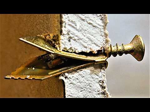 Amazing Anchor Fasteners for Fixing REALLY HEAVY Things to Walls