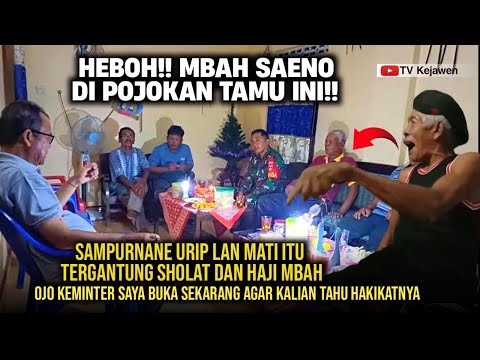🔴MBAH NO TERPANCING DG TAMU INI, SAMPAI BUKA RAHASIA GUSTI IKU SOPO...
