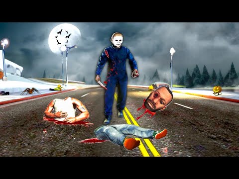 SERIAL KILLER Ghost  KILLED FRANKLIN 😱 || NI INDIAN BIKES DRIVING 3D EPISODE 2