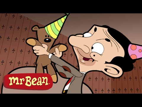 Oso de cumpleaños | Mr Bean | Compilación de Dibujos Animados