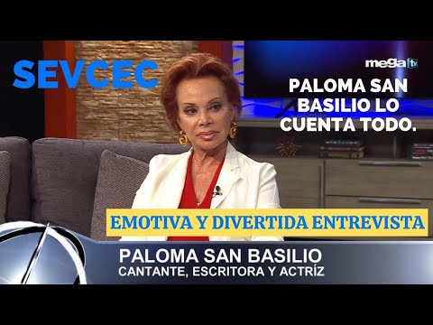 'Sevcec' Emotiva y divertida entrevista a la cantante, escritora y actriz Paloma San Basilio.