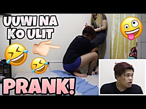 UUWI NA KO ULIT PRANK! (NAGMAMAKAAWA SIYA! HAHAHA)