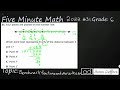 Benchmark Fractions and Percentages