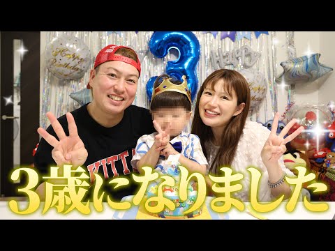 りき太郎の顔出しについて…【3歳の誕生日】