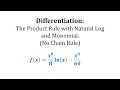 Understanding Derivatives and the Product Rule